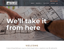 Tablet Screenshot of midwestbuilt.com